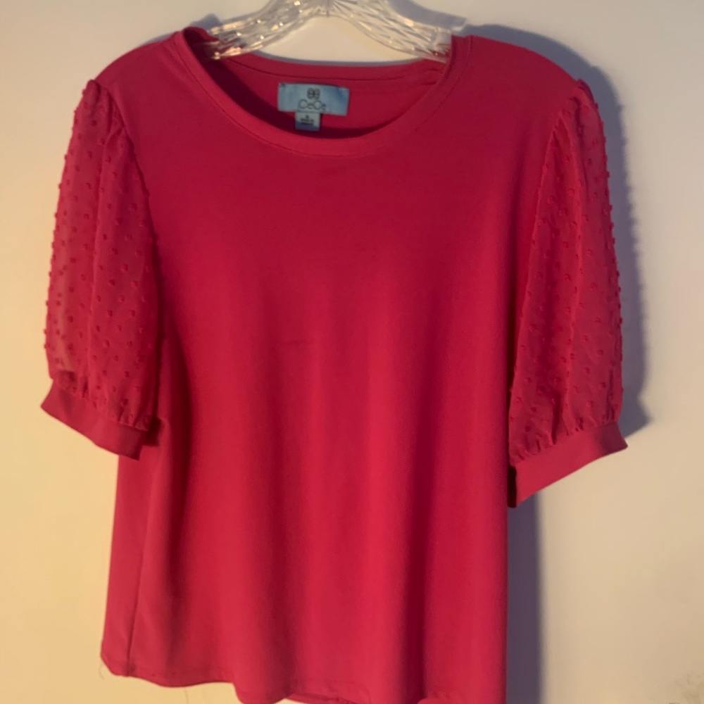 Hot pink top 💕